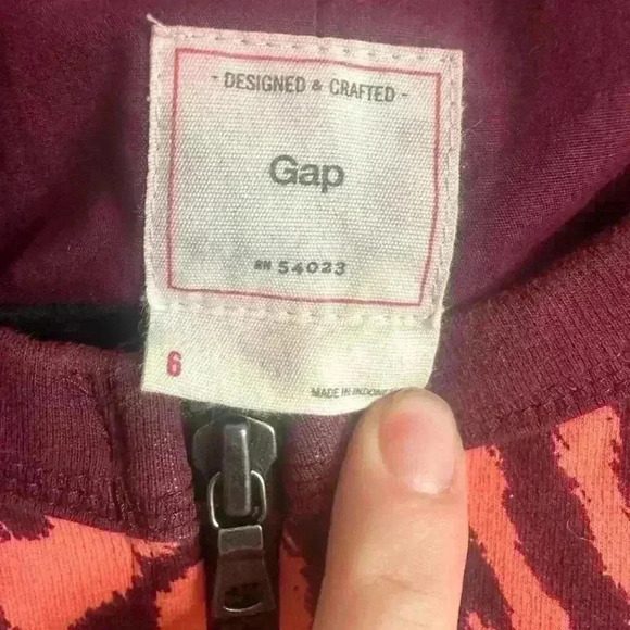 GAP Jacket Women’s Leopard Jacket, Sassy Pink - Picture 4 of 10